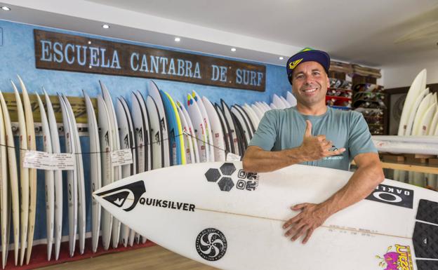 «Cantabria tiene lugares increíbles para el surf»