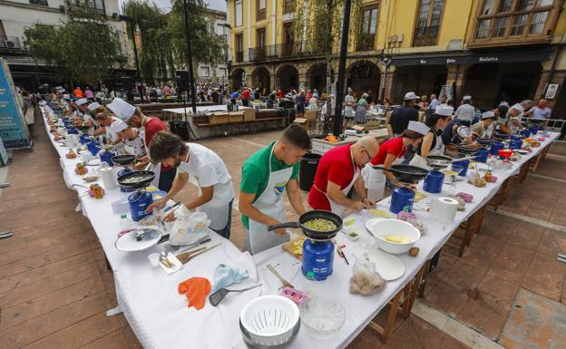 El concurso de tortillas dejó pequeña la Plaza Roja