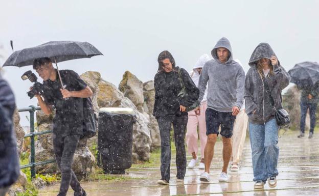 Cantabria, en alerta por fuertes lluvias y tormentas