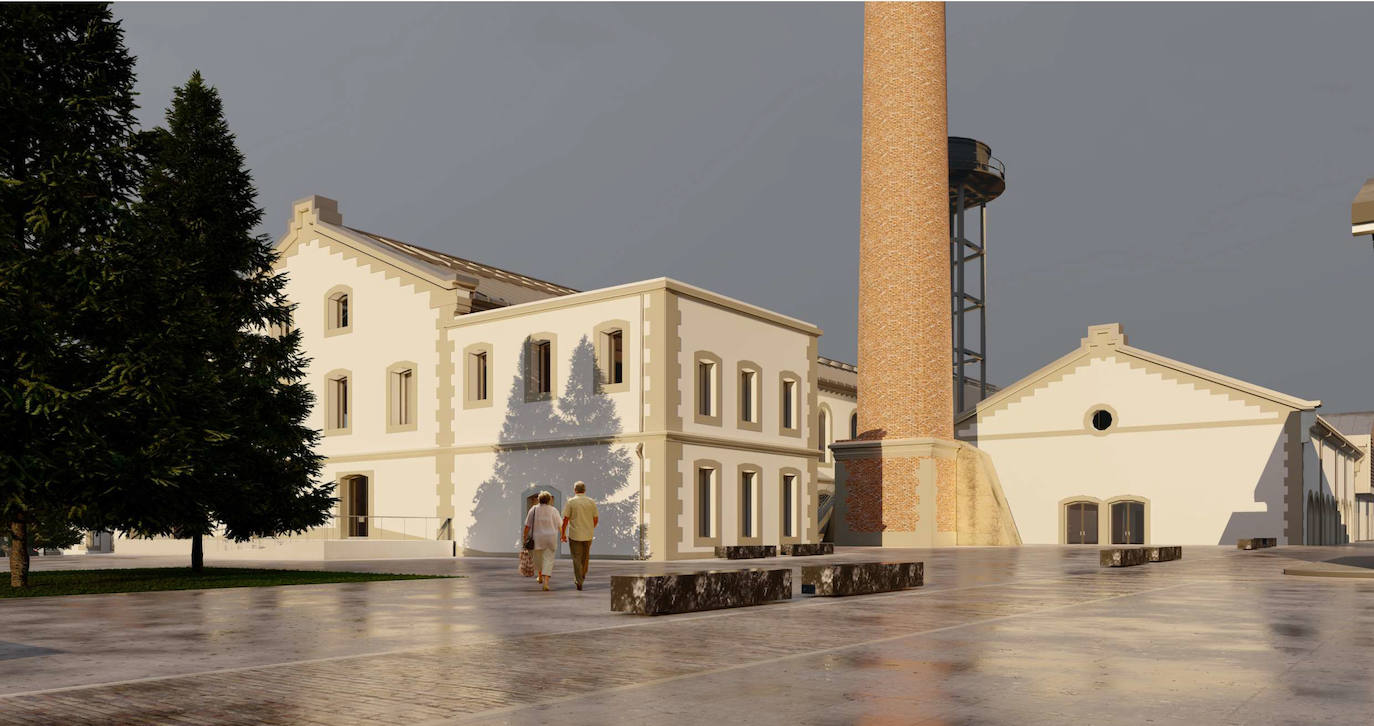 Así será el centro de Artes de La Lechera