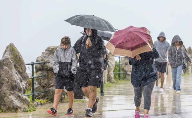 Aviso amarillo por tormentas en Cantabria, incluso con granizo