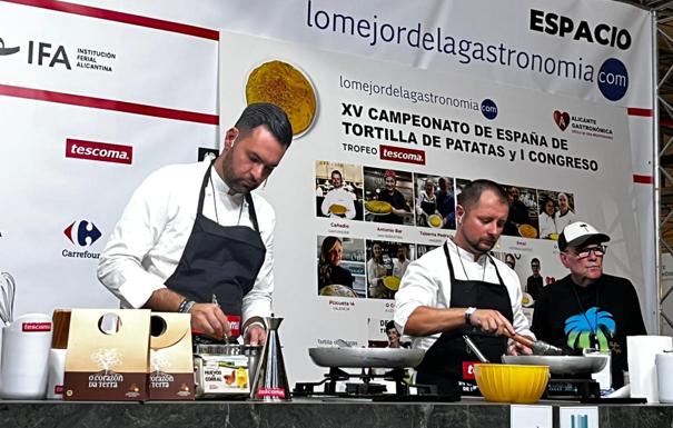 La fórmula del éxito de las tortillas de Cañadío, en Alicante Gastronómica