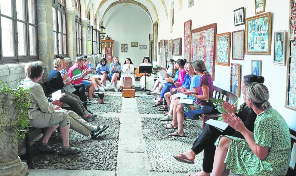 El albergue para peregrinos de las monjas de clausura pejinas