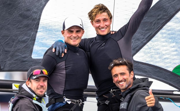 Diego Botín, subcampeón del mundo de 49er