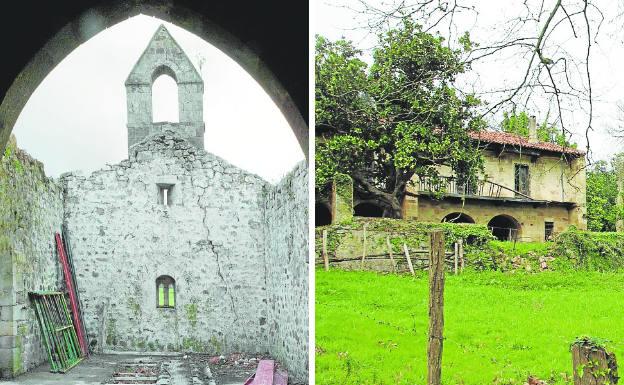 Un palacio y una ermita de Cantabria, candidatos a salir de la Lista Roja del patrimonio