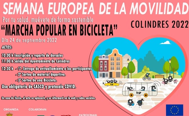 Colindres organiza una marcha popular en bicicleta para el próximo día 24