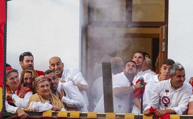 El chupinazo más anhelado de Ampuero