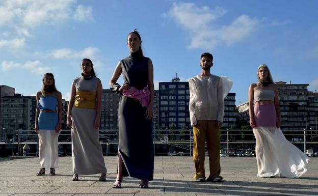 Marta Díaz Fernández, la diseñadora de moda que se inspira en la arquitectura de Santander