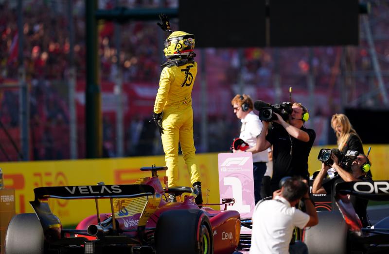 Leclerc cumple antes del gran examen de Monza