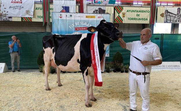 Llera Byway Lerela, gran campeona en el regional de frisonas de AFCA