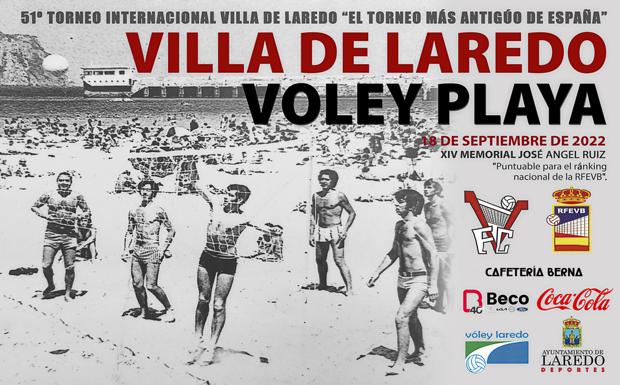Todo listo para el 51 torneo internacional de vóley play Villa de Laredo