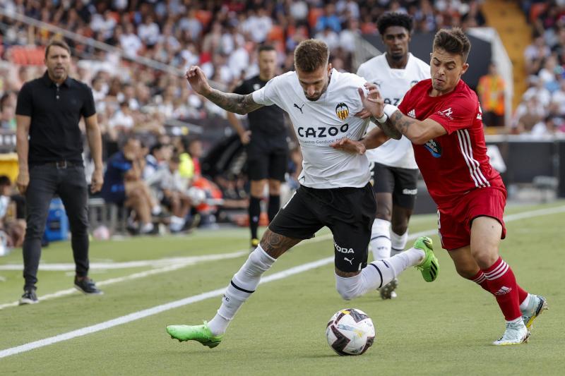 El Valencia golea al Celta y recupera sensaciones