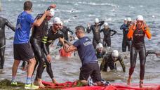 Benito y Alemany se imponen en el Triatlón de Santander