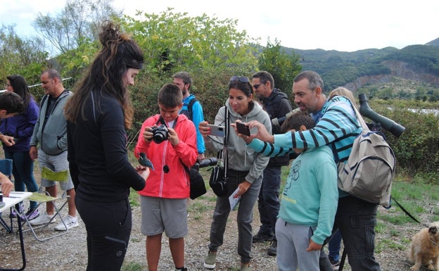 El Festival de Migración de las Aves conquista las marismas de Santoña