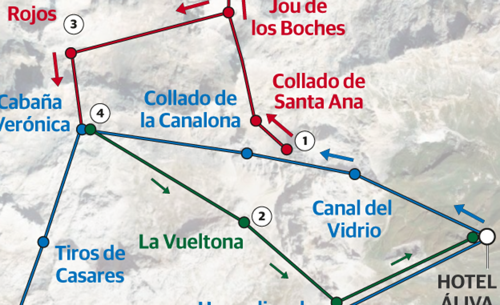 Así fue el recorrido de Martínez Sieso en Picos