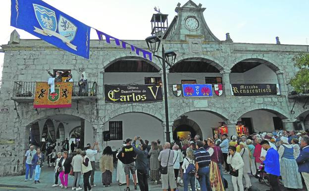 Carlos V llama a las puertas de Laredo