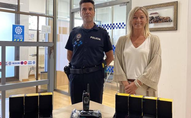 Castro recibe nuevo material para el cuerpo de la Policía Local