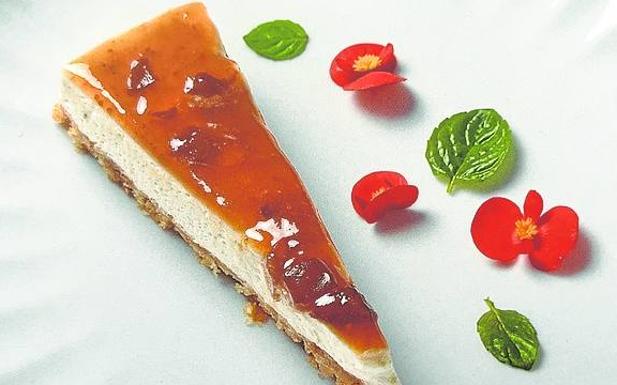 Tarta de higos confitados