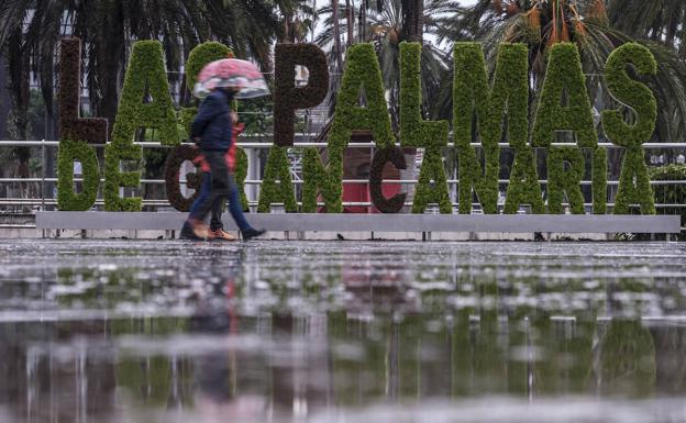 La tormenta tropical Hermine llena de lluvia Canarias, aunque el viento perderá fuerza