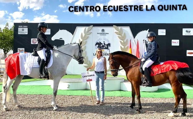 Fabiola Revilla y Candela Expósito firman un brillante Campeonato de España de Doma Clásica