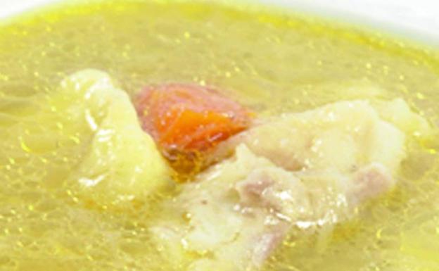 Sopa de bacalao