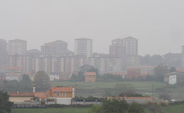 La niebla de advección cubre Santander