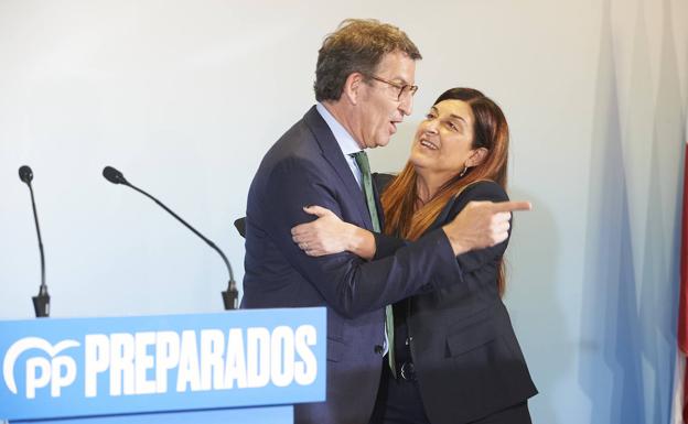Feijóo clausura este viernes el congreso regional del PP que ratifica a Buruaga como presidenta