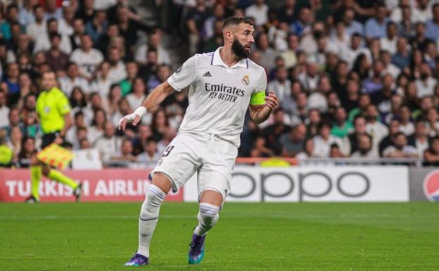 Benzema será baja ante el Getafe