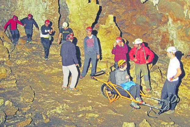 «Que no se quede nadie sin ver una cueva porque tenga algún tipo de limitación»