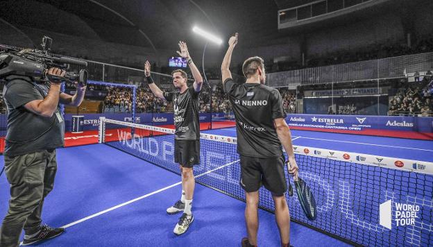 El último baile de Paquito y Di Nenno acaba con victoria en el Santander Open