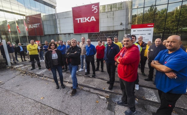 El comité de Teka anuncia huelga indefinida en la planta de Santander por el despido de un matrimonio