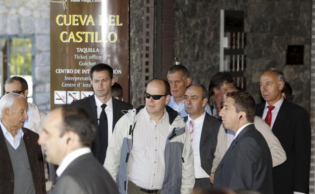 La visita de Alberto de Mónaco se enmarca en una gira por España y Portugal