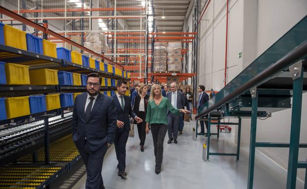 La distribuidora Bidafarma inaugura su centro logístico en Castro Urdiales