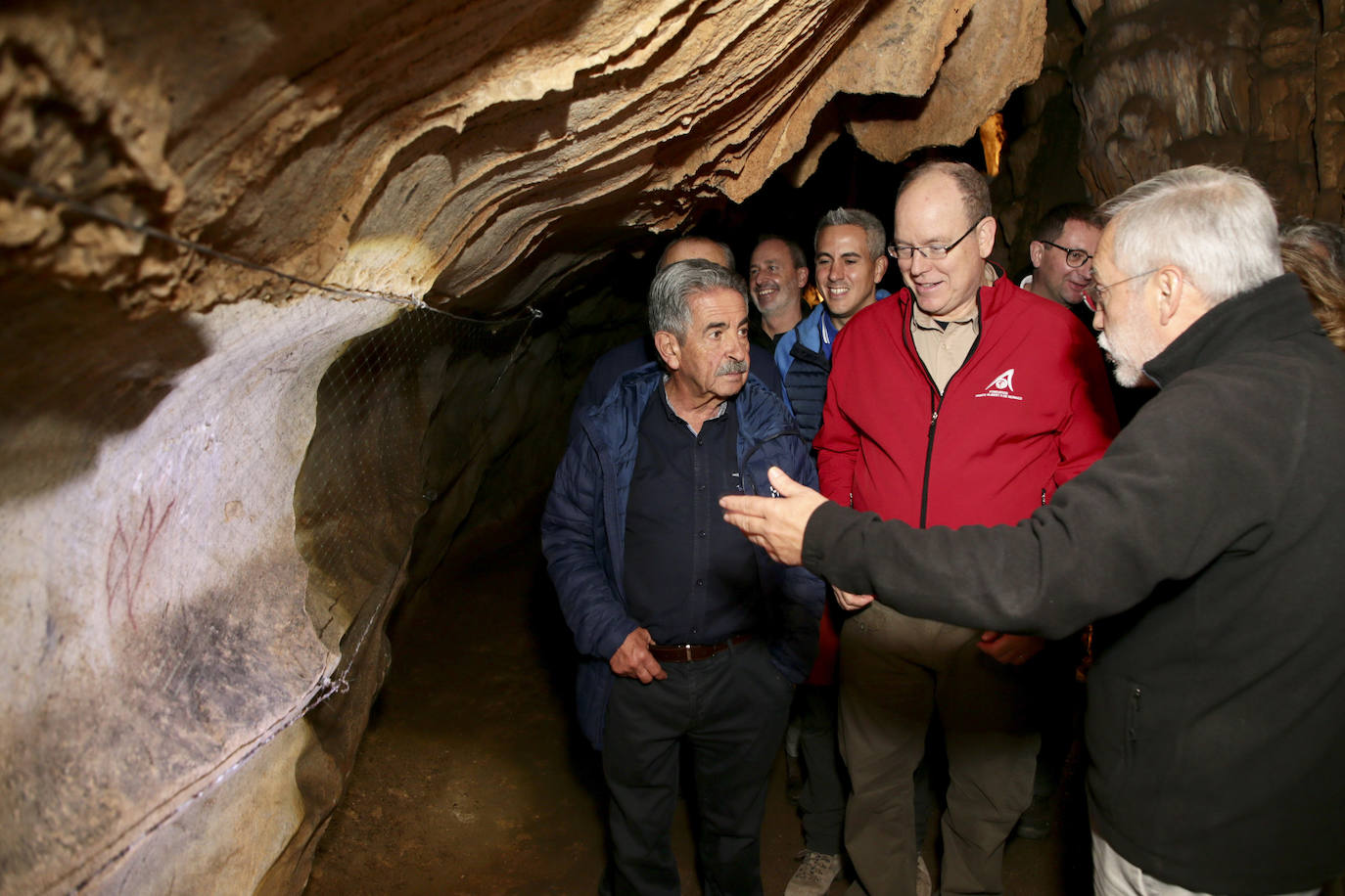 Alberto II de Mónaco ya está en Puente Viesgo