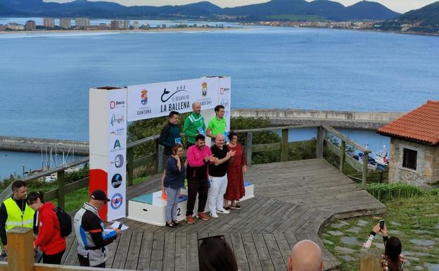 Victoria pejino-santoñesa en el I Desafío de la Ballena