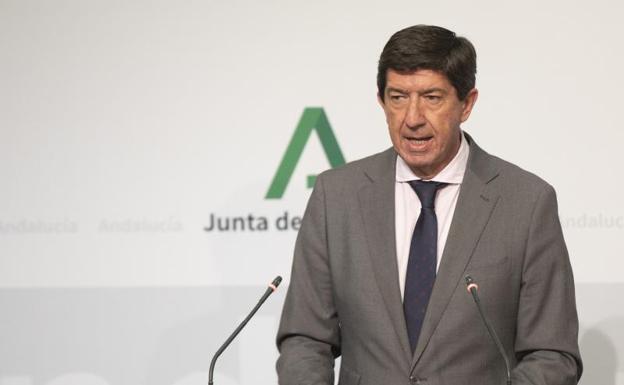 Juan Marín regresa a la Junta de Andalucía