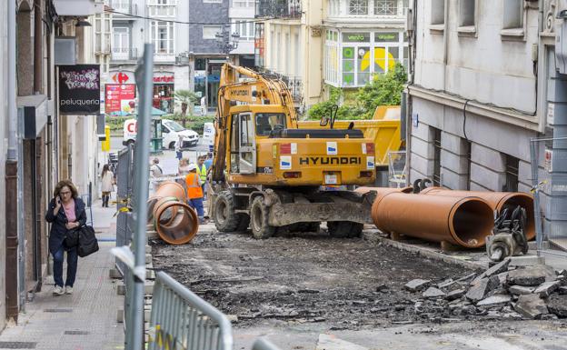 Comienzan las obras de las rampas mecánicas entre Jesús de Monasterio y Juan XXIII