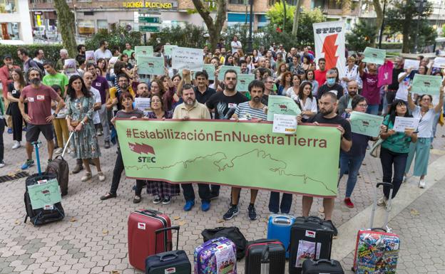 STEC pide en Santander que los docentes interinos se estabilicen «en nuestra tierra»