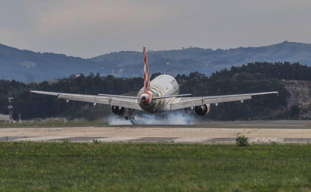 Cuando el viento sur complica el aterrizaje en «cuestión de segundos»