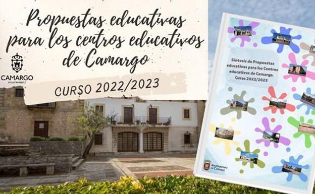 Camargo ofrece un plan de formación y actividades a los centros educativos