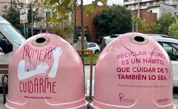Laredo y Ecovidrio promueven una campaña con motivo del Día Internacional del Cáncer de Mama