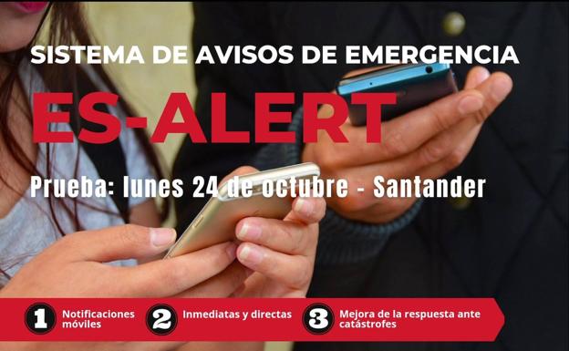 El 112 mandará hoy una alerta a los móviles para probar un nuevo sistema de emergencias