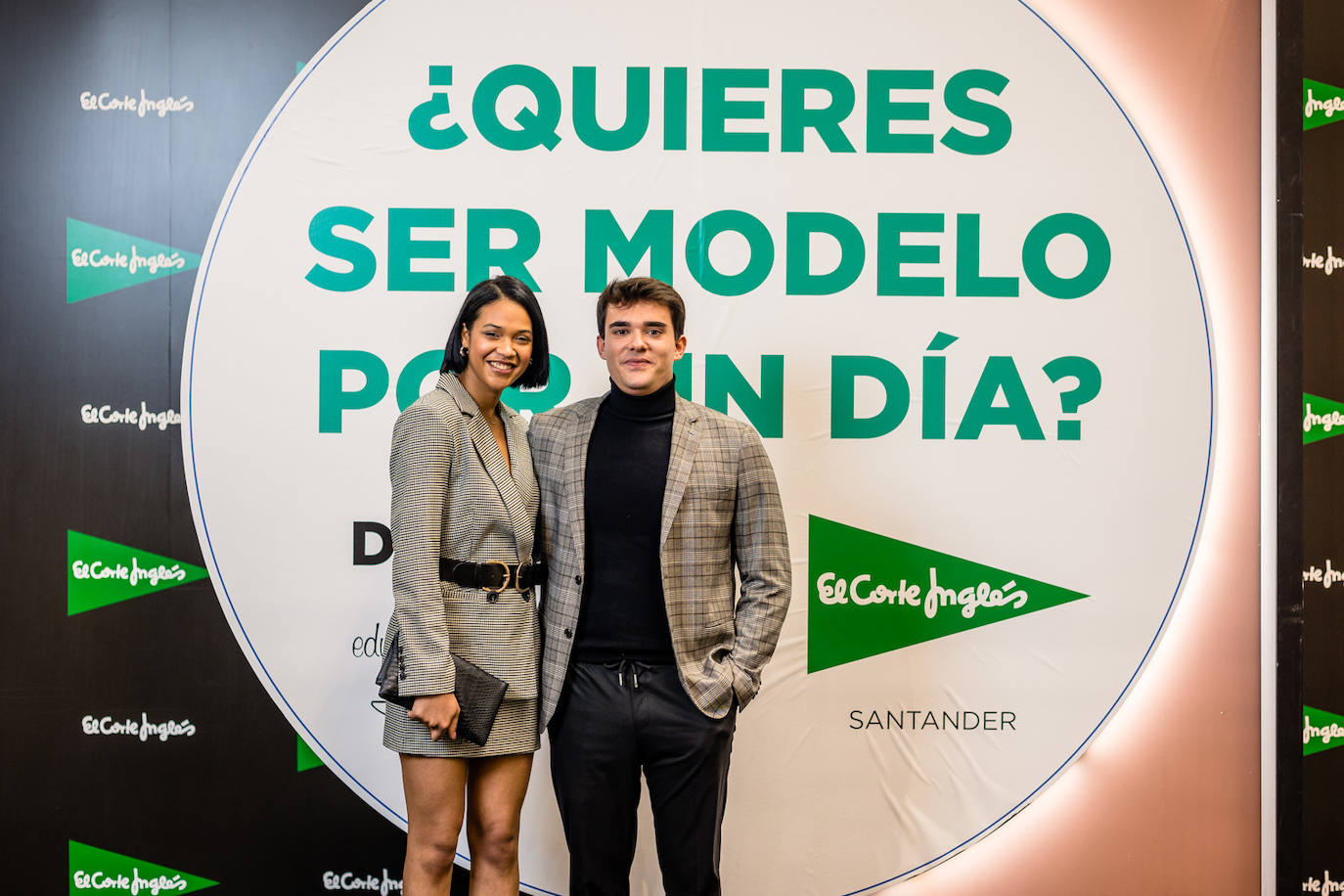 Ana Mercedes Plata e Íñigo Piris ganan el concurso 'Modelo por un día' de El Corte Inglés