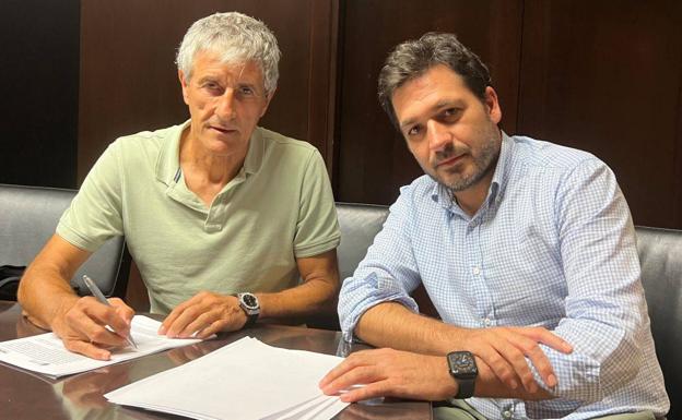 Quique Setién, nuevo entrenador del Villarreal