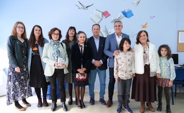 Homenaje al desaparecido Javier González 'Donja' en el IES Montesclaros de Reinosa