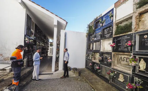 El cementerio de Geloria dice adiós a las humedades