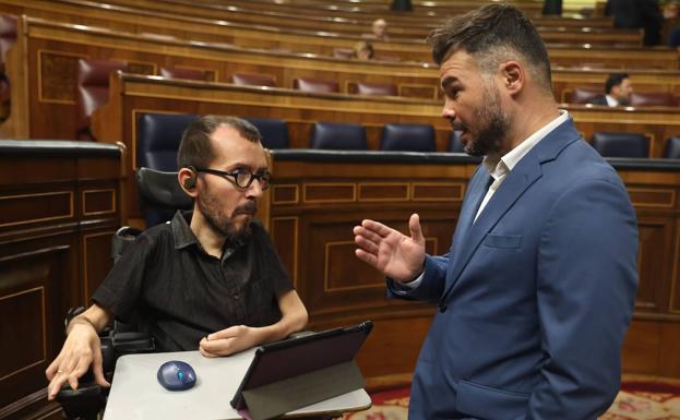 Unidas Podemos, ERC y Bildu enmiendan los Presupuestos para regular los alquileres