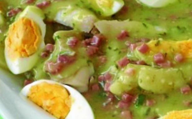 La receta del día: bacalao o abadejo en salsa verde