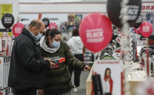 El 'Black Friday' y el 'Cyber Monday' generarán en Cantabria 460 contratos