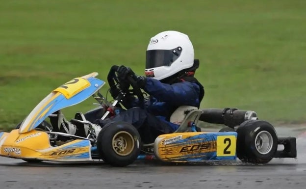 Darío Vélez gana el Campeonato de Asturias de karting en la categoría rookie